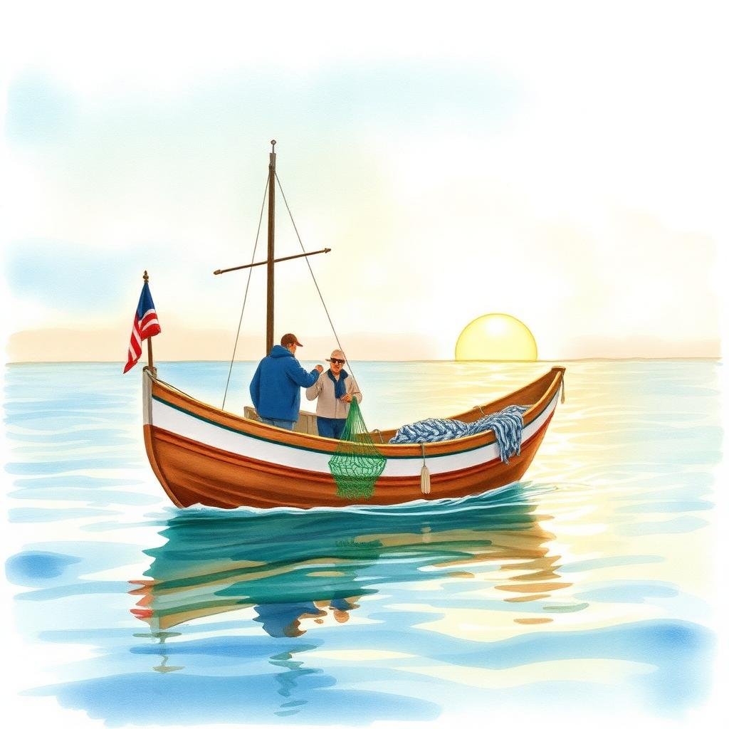 A Pesca da Manhã